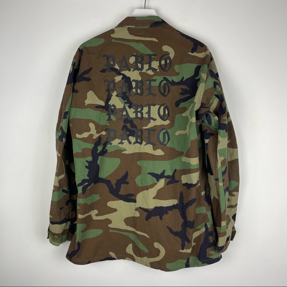 Saint Pablo Camo Jacket Size Large